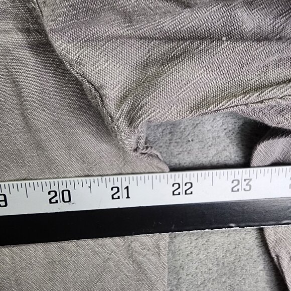 Mens Gray St John's Bay Classic Fit Shirt Button Down Long Sleeve 100% Cotton M - Picture 7 of 9